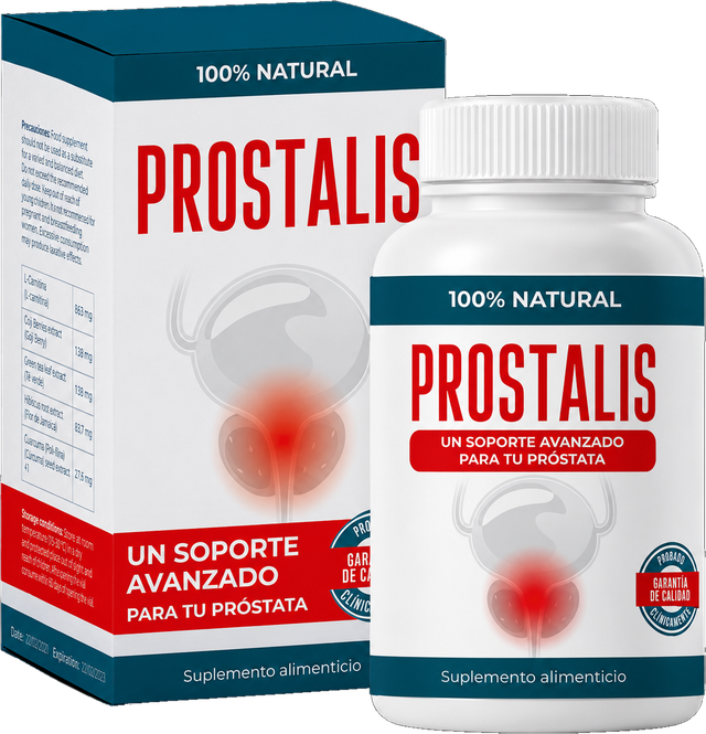Embalagem de Prostalis com cápsulas